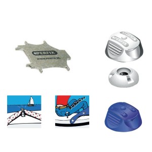 Chiavetta montaggio bottoni Perfix Bianco OS1044900-0%