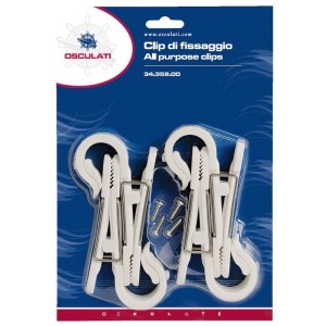 Multipurpose Fixing Clips 4 piece pack OS3435800