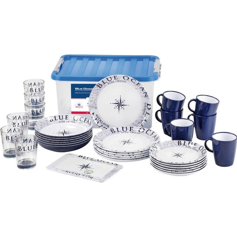 Blue Ocean Kitchenware Set of crockery for 6 covered OS4843150
