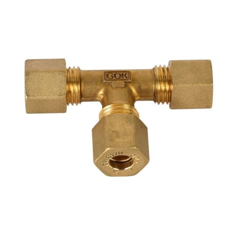 M5 fitting T Type 8+8-mm female fitting DIN 8434-1 OS5001342