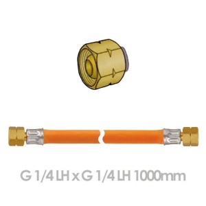 G tubes with 1/4 thread LH for G 1/4 LH tubes 1000mm OS5001353
