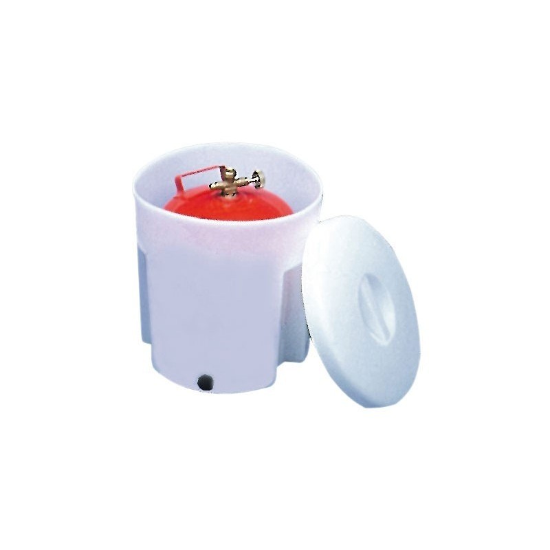 Polyethylene Gas cylinder housing unit D.270mm H.320mm OS5025000