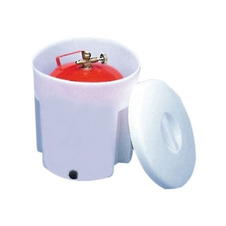 Polyethylene Gas cylinder housing unit D.270mm H.320mm OS5025000