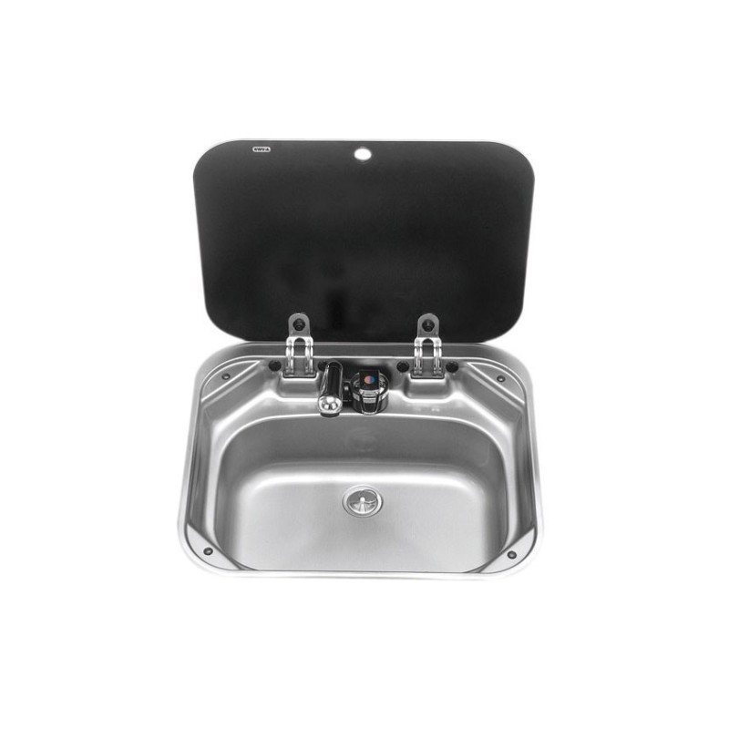 Dometic SMEV stainless steel sink 420x370mm OS5080050
