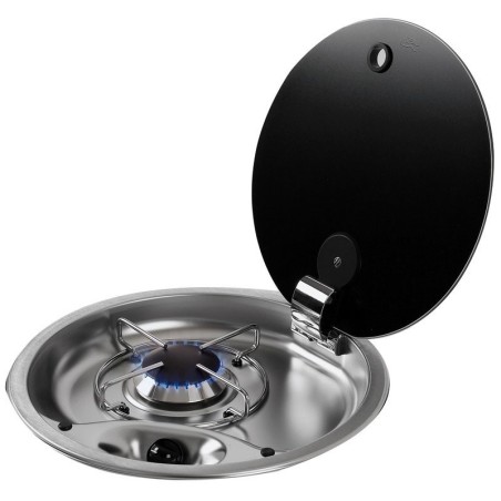 Can Stainless steel hob unit 1 burner 1750W 340mm OS5080100