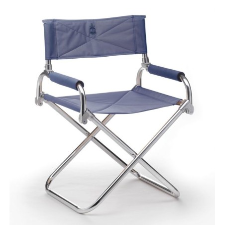 Venus folding armchair with carry handle Blue colour TRD1745075