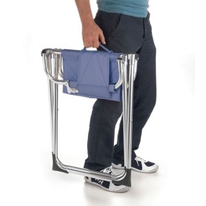 Poltroncina Pieghevole Venus con maniglia per il trasporto Blu TRD1745075-20%