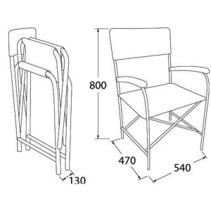 Sedia Dolce Vita Blu 13x47xh80cm OS4835350-28%