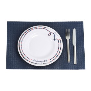 Anti-skid set tablemat Blue 4 mats + 4 coasters OS4846003