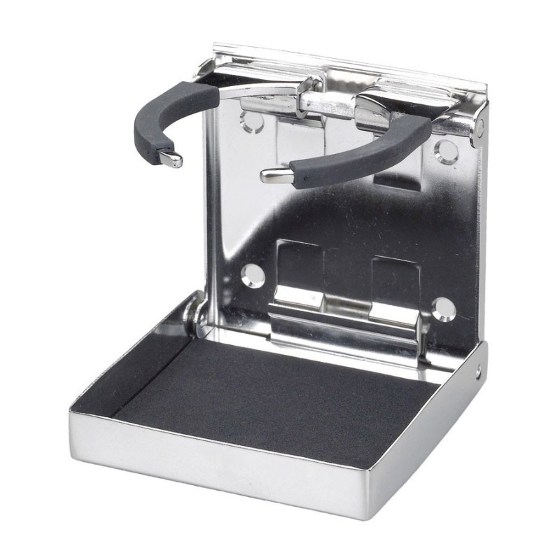 Portabicchieri e lattine inox regolabile e pieghevole 50-79mm OS4843004-18%