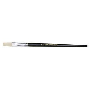 Belle Arti S.577 Number 4 flat brush in pure bristle and wooden handle N714470COL916