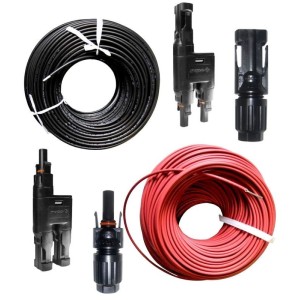 MC4 Connection Kit Cable 6mmq for 2 Solar Panels CB307KITCONN2C10MT