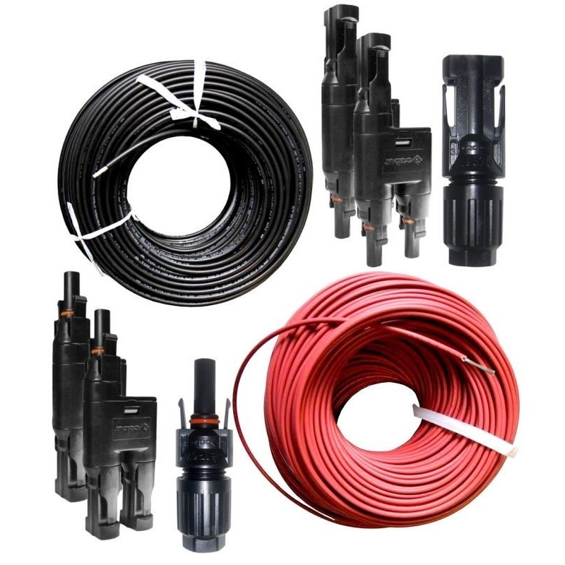 MC4 Connection Kit Cable 4mmq for 3 Solar Panels CB307KITCONN3C