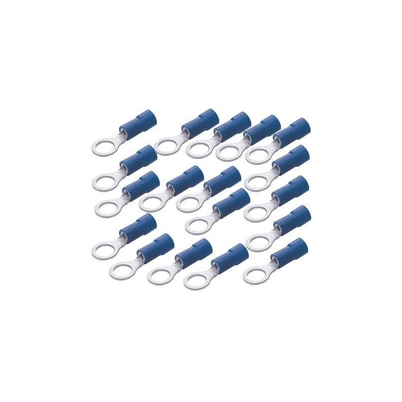 100PZ Terminale blu occhio per Cavo 1,5:2,5mmq Vite 8mm BF-M 8 ML24527573-100-0%
