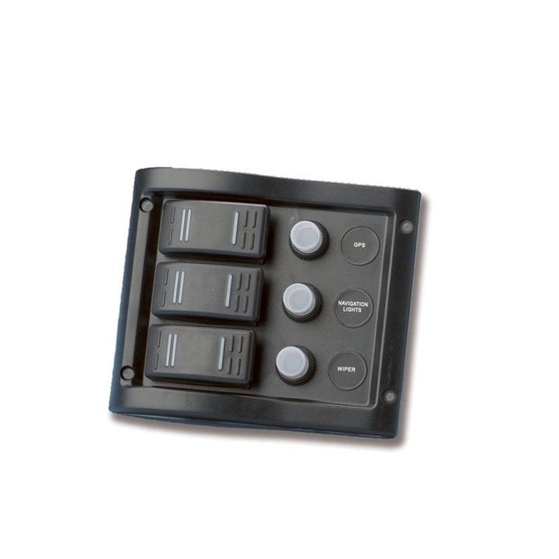 Pannello elettrico 130x110mm 3 interruttori MT2102713-20%