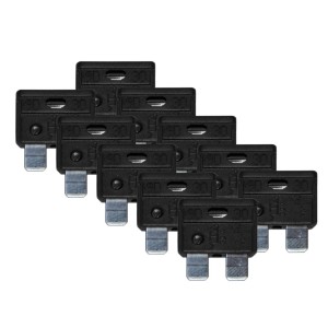 Kit 10 Fusibili lamellari 1A per Auto Camper Moto Scooter N24290027870-0%