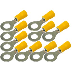 Terminale Giallo con occhio per Cavo in rame 4:6mmq GF-M6 10PZ N24590027582-0%