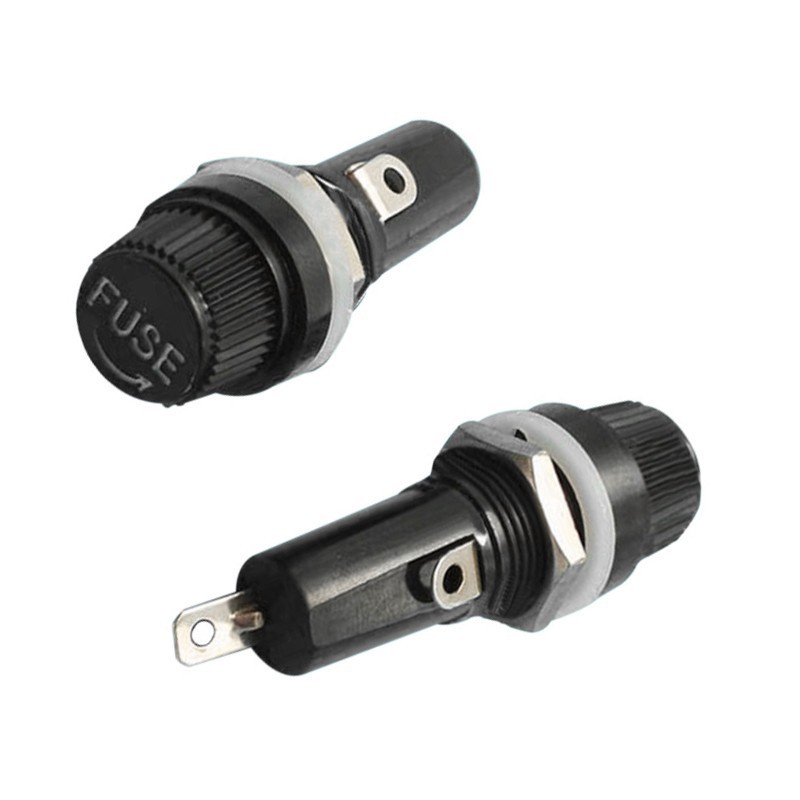 2Pcs Blister Recessed round fuse holder N50124290027050