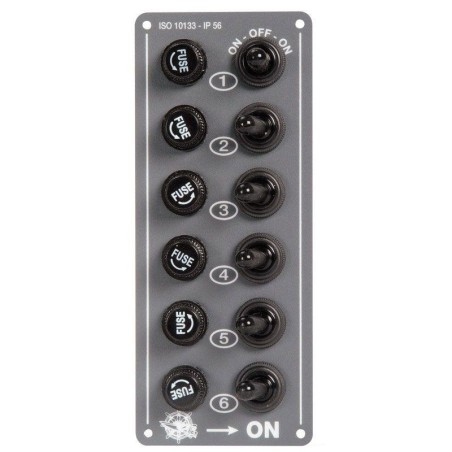 Electric control panel 6 switches N50423701118