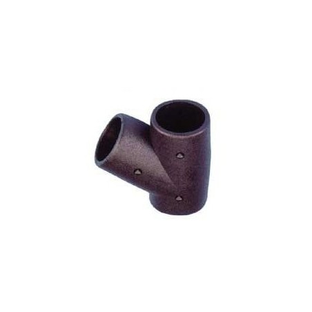 60° Nylon T-fitting for Rails D.22 mm LZ44052