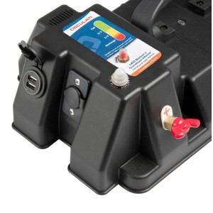 Cassetta Portabatteria Power Center Deluxe con dual USB N51120503510-18%