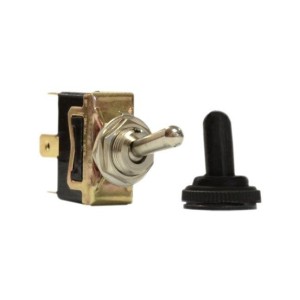 Interruttore a levetta ON-OFF con cappuccio 12/24V 10A N51324727020-5%