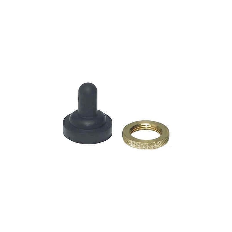 Rubber cap with brass washer for 1-step toggle switch 2Pcs N51324727023