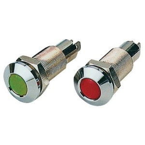 12/24V Green LED Dashboard Light 18mm for instrument panel N51324727131