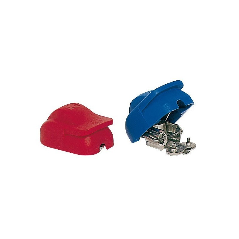 Coppia morsetti Blu e Rosso a scatto per batteria Universali N51442628160-18%