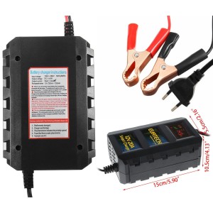 Caricabatterie portatile 12V 20A Max 110-240V Auto Moto N52421020866-20%