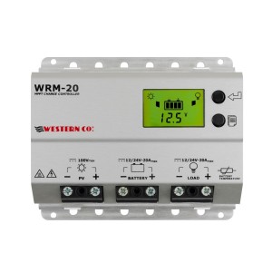 Western WRM20+ Regolatore di Carica MPPT 12/24V 20A con Porta RS485 N52830550104-20%