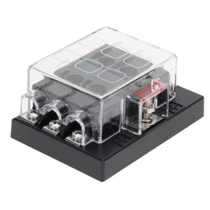 Scatola portafusibili lamellari 6 Fusibili 92x66mm OS1410070-0%