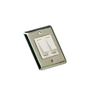 Interruttore basculante Singolo in acciaio inox lucidato OS1410115-0%