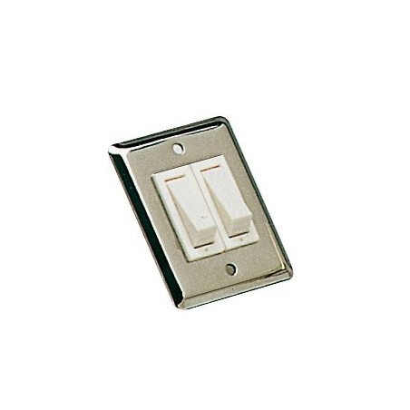 Interruttore basculante Singolo in acciaio inox lucidato OS1410115-0%