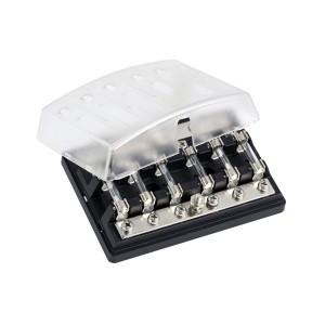 Scatola portafusibili in vetro 6 sedi 130x90x36mm OS1418107-18%