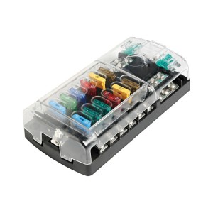 Polycarbonate fuse holder box 12 seats OS1418312