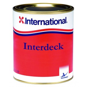 International Smalto Antisdrucciolo Interdeck 750ml Bianco 458COL687-25%