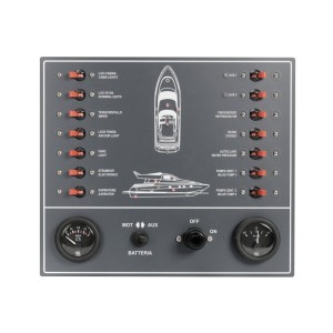 Control panel thermo-magnetic switches powerboat OS1480900