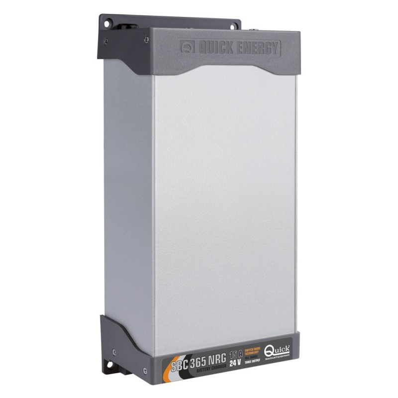 Quick Battery Charger SBC NRG+ Low 365FR 15A 24V 3 outputs 114x252x71mm QSBC365NRG