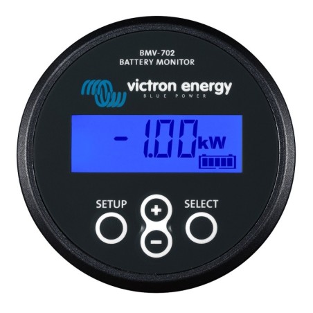 Victron Enery BMV 702 Black Monitor 2 Batteries 6,5-95 VDC with cables and shunt UF69159D