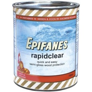 Epifanes Rapidclear 750ml Vernice Trasparente per legno N71447000000-10%
