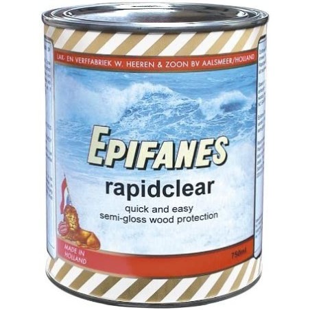 Epifanes Rapidclear 750ml Vernice Trasparente per legno N71447000000-10%