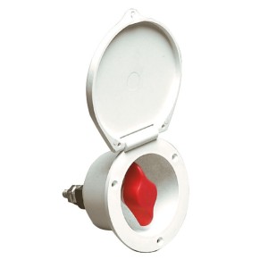 Staccabatteria marino da incasso RAL 9010 Heavy Duty max 280A 2500A/5sec OS1438540-0%