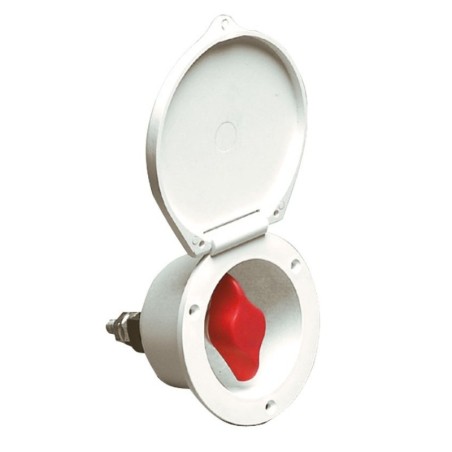 Staccabatteria marino da incasso RAL 9010 Heavy Duty max 280A 2500A/5sec OS1438540-0%