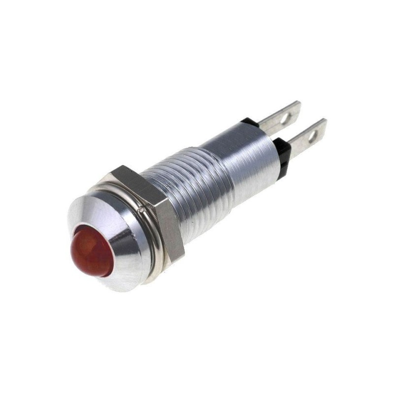 Spia da cruscotto a LED ROSSA 12/24V 18mm per pannello strumenti N51324727130-0%