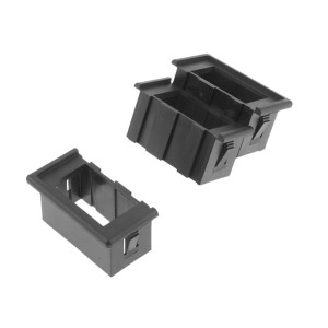 Cornice per 1 interruttore Nera OS1419722-0%