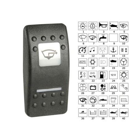 Targhetta pilota automatico OS1419320-0%