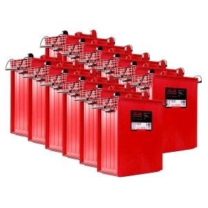 Rolls S1860 Serie 4000 Banco Batterie 24 Volt 44.85 kWh C100 200ROLLSS1860-24V-25%
