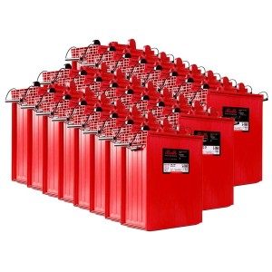 Rolls S1860 Serie 4000 Banco Batterie 48 Volt 89.71 kWh C100 200ROLLSS1860-48V-30%