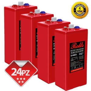 Rolls OpzV GEL Battery Bank 48 Volt 36.86 kWhC100 200ROLLSS2640GEL